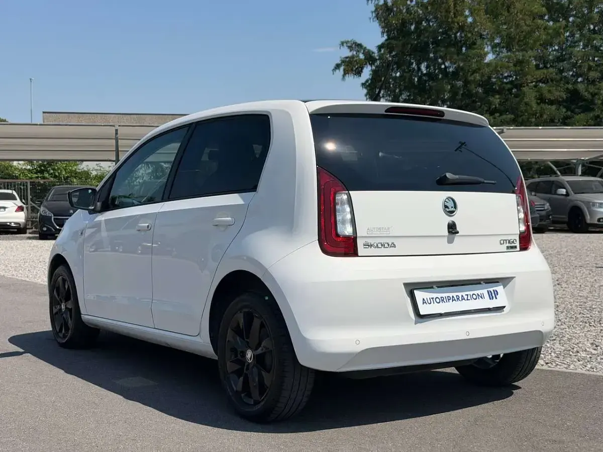 Usata Skoda Citigo G-TEC Design Edition 68 CV (50 kW) 2019 Bianco Utilitaria