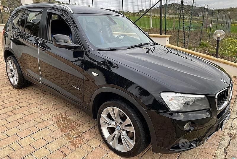 Usata BMW X3 184 CV (135 kW) 2012 Nero SUV