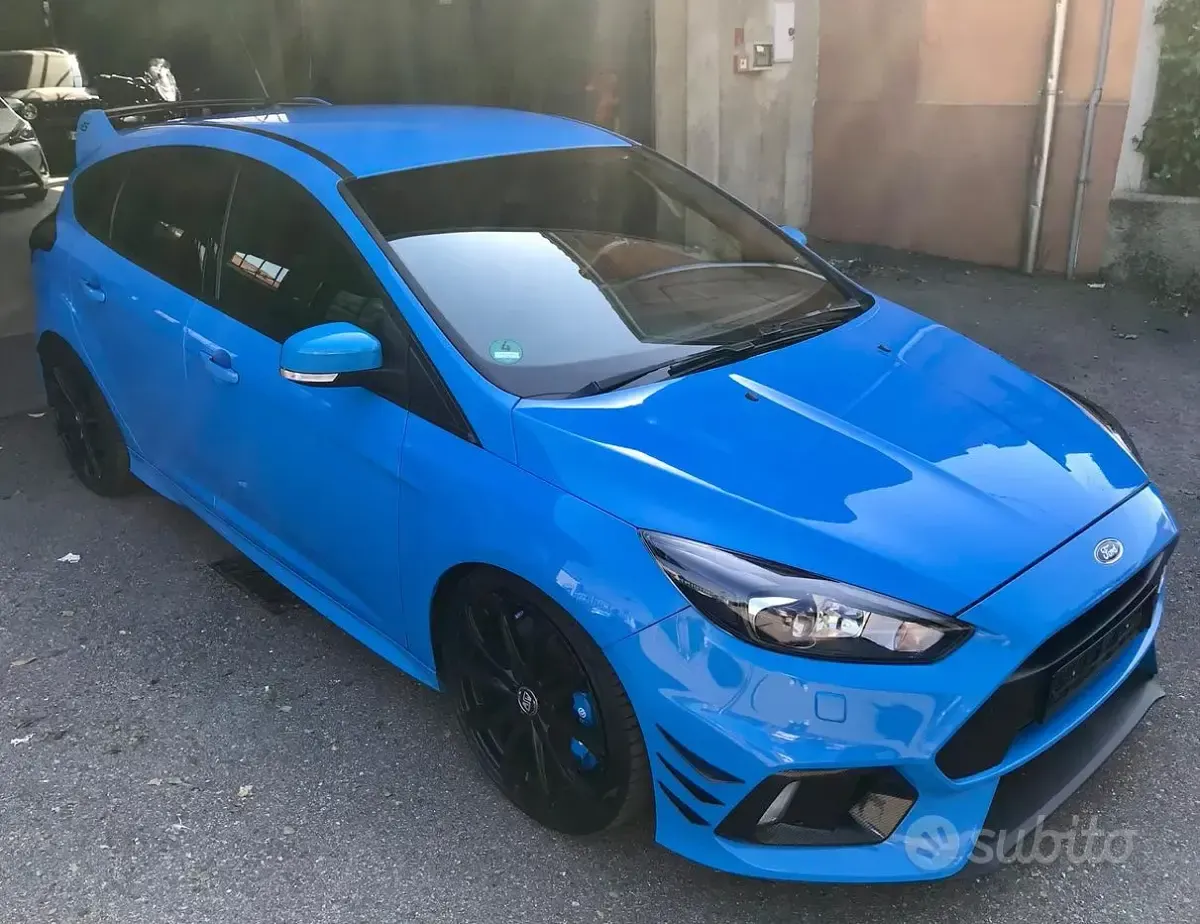 Usata Ford Focus RS 350 CV (257 kW) 2017 Blu/azzurro Berlina