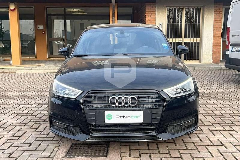 Usata Audi A1 95 CV (69 kW) 2017 Nero Utilitaria