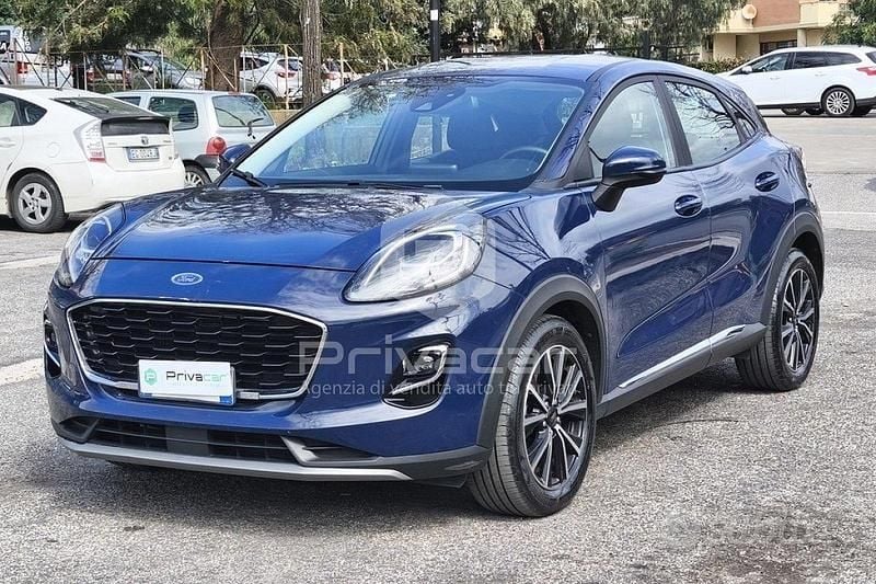 Usata Ford Puma Titanium 125 CV (91 kW) 2022 Blu SUV