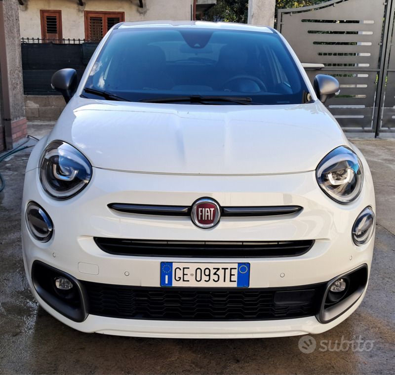 Usata Fiat 500X Sport 130 CV (95 kW) 2021 Bianco SUV