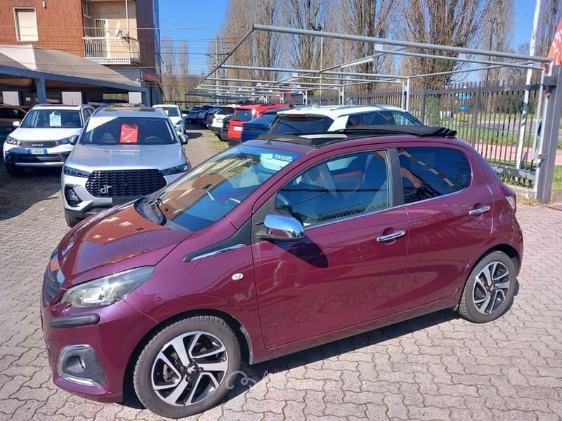 Usata Peugeot 108 Active 82 CV (60 kW) 2015 Viola Utilitaria