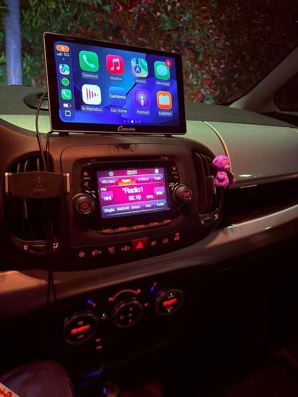 Begagnad Fiat 500L Easy 95 HK (69 kW) 2014 Silver Minibuss