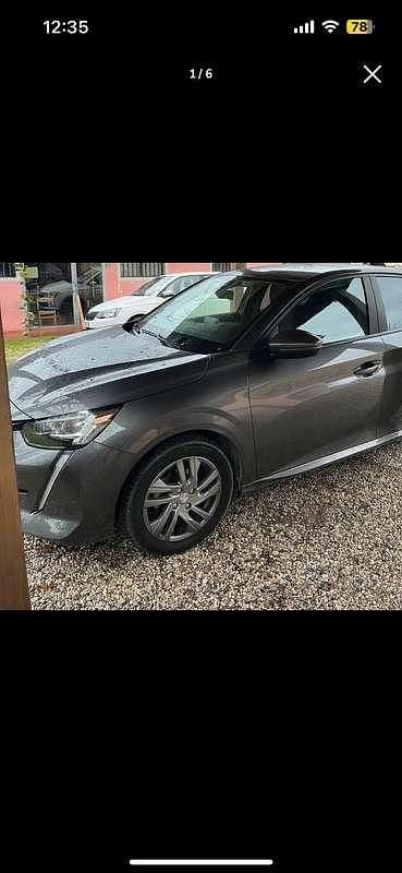 Usata Peugeot 208 Active 75 CV (55 kW) 2020 Grigio Utilitaria