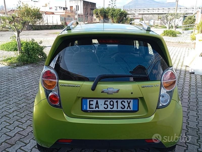 Usata Chevrolet Spark LS 2010 Verde Utilitaria