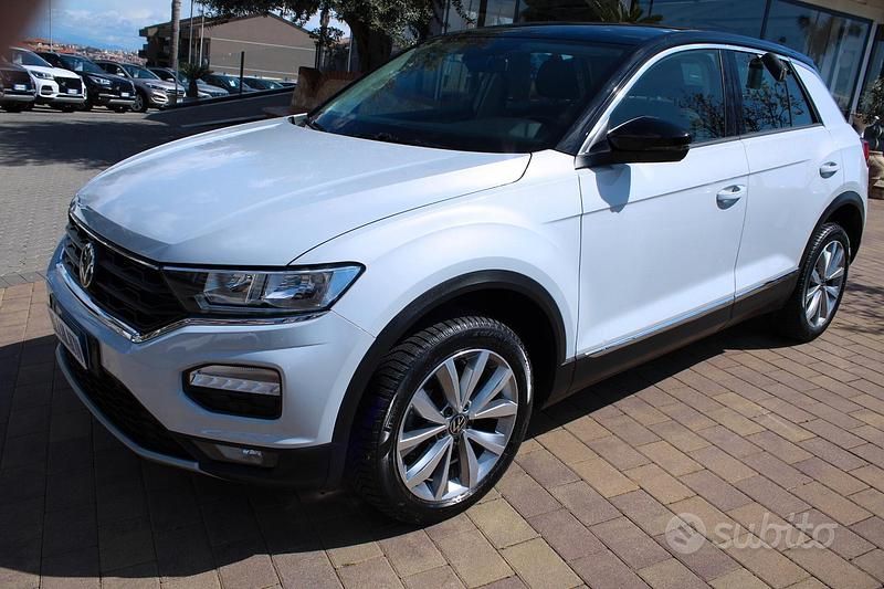 Usata VW T-Roc Advance 116 CV (85 kW) 2020 Bianco SUV
