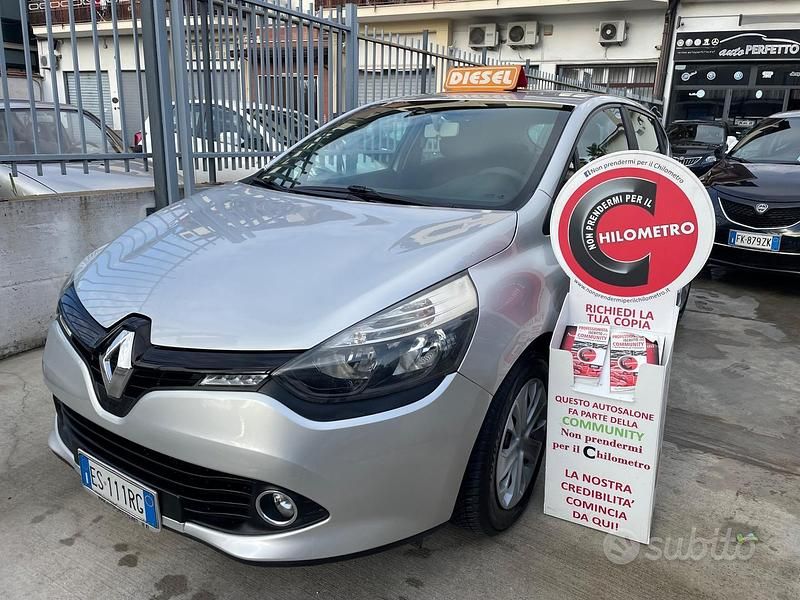 Usata Renault Clio IV 75 CV (55 kW) 2013 Grigio Berlina