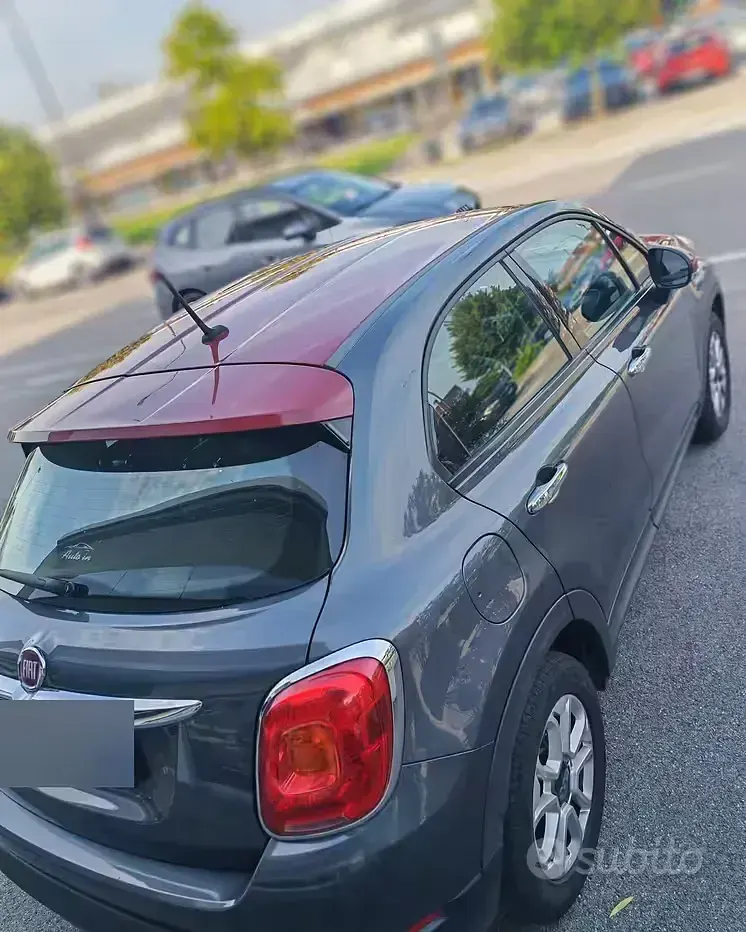Usata Fiat 500X 95 CV (69 kW) 2018 Grigio SUV