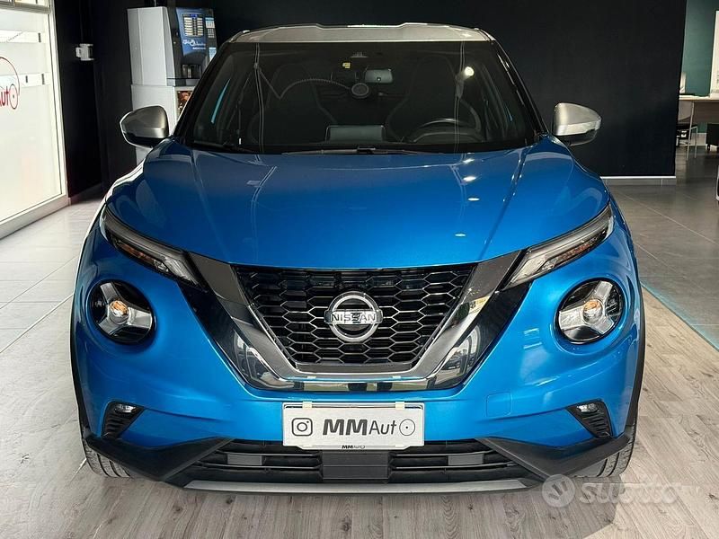 Usata Nissan Juke N-Connecta 114 CV (83 kW) 2021 Blu SUV