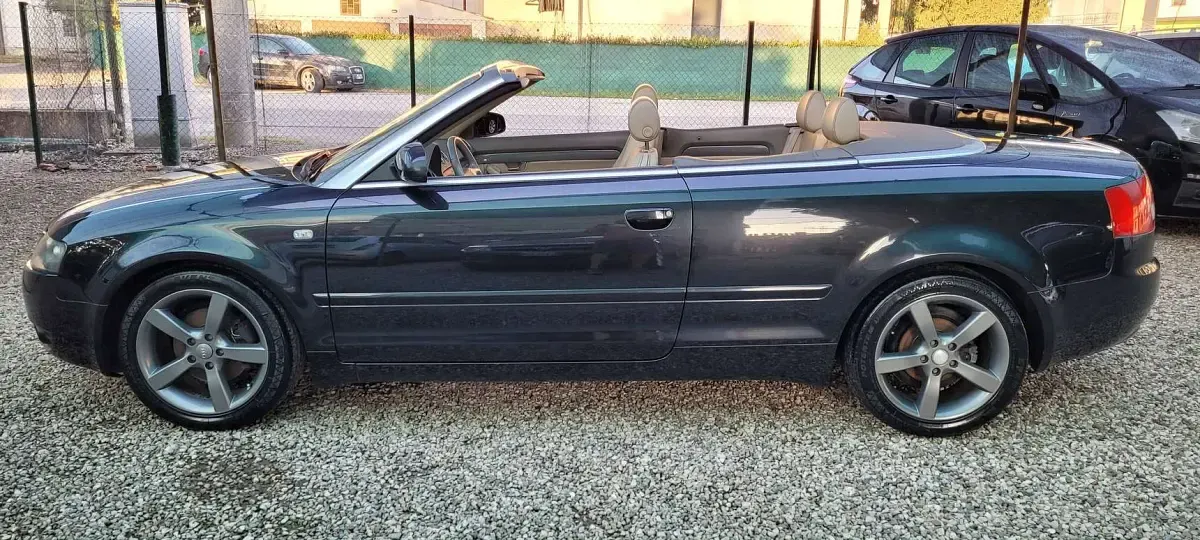 Usata Audi A4 Cabriolet 131 CV (96 kW) 2005 Nero Cabrio