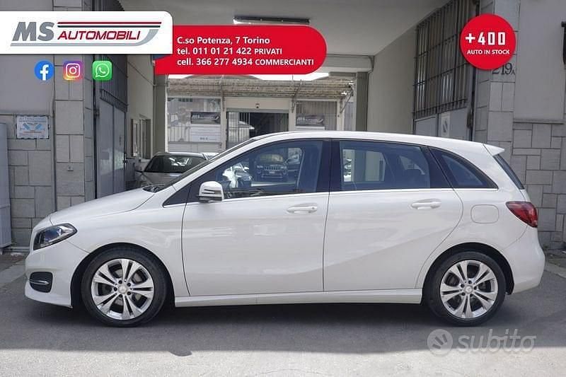 Käytetty Mercedes B200 Business 136 HP (100 kW) 2016 Valkoinen Tila-auto