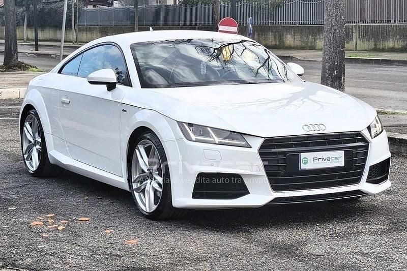 Usata Audi TT S-Line 180 CV (132 kW) 2017 Bianco Coupé