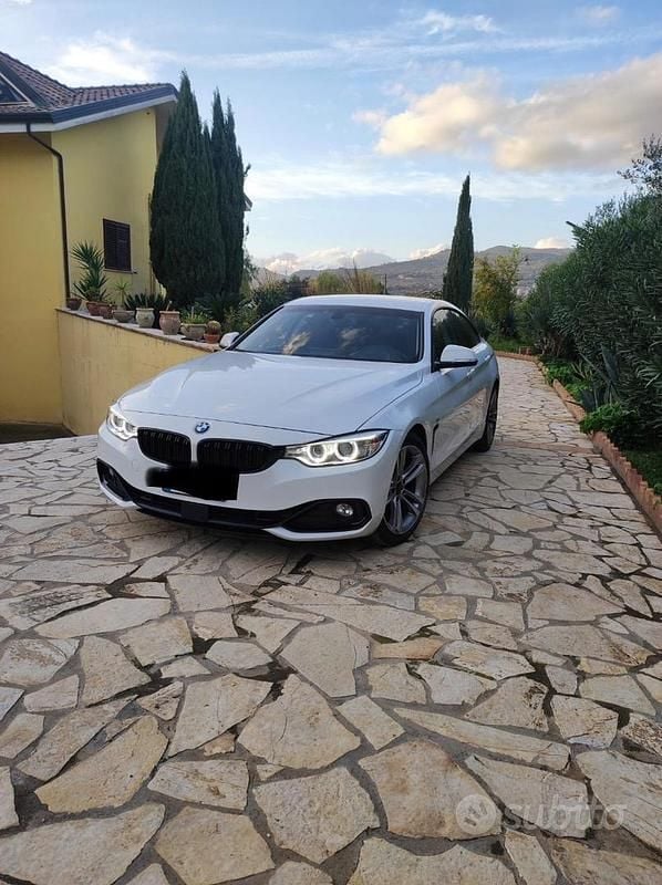 Usata BMW 420 190 CV (139 kW) 2017 Bianco Coupé