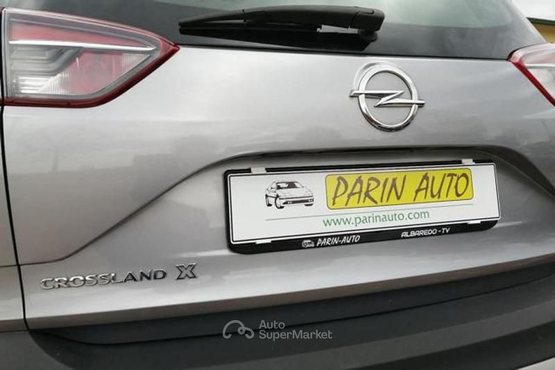 Usata Opel Crossland X Innovation 83 CV (61 kW) 2019 Argento SUV