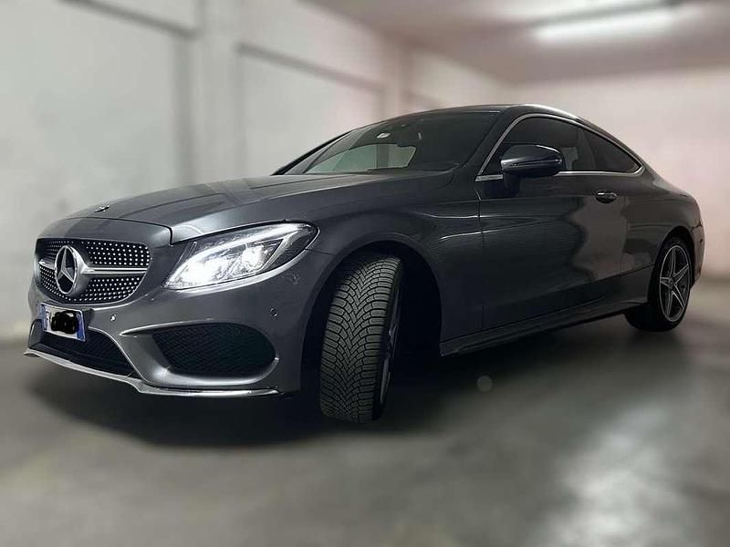 Grigio Usata 2017 Mercedes C220 Premium Plus Coupé | 19.700 € (Ottimo prezzo) - Immagine 1/4