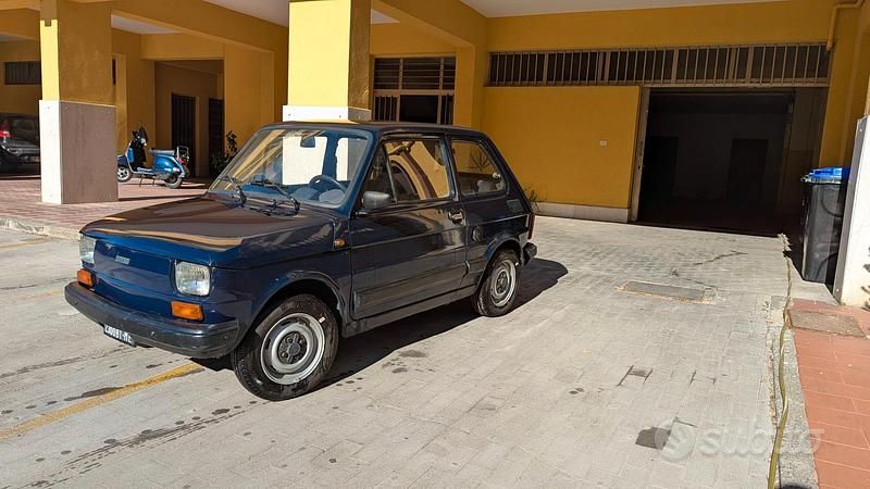 Usata Fiat 126 1970 Blu Utilitaria