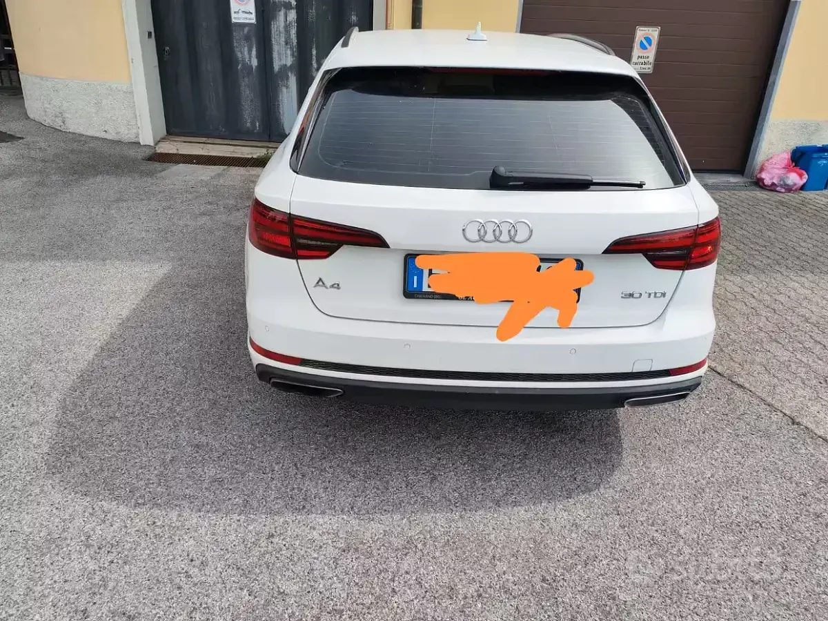 Usata Audi A4 122 CV (89 kW) 2019 Bianco Station wagon