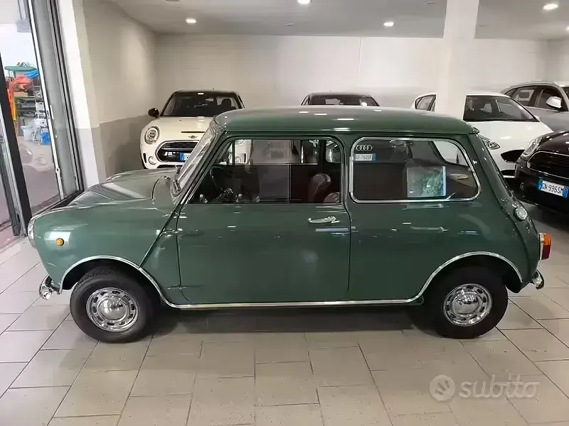Usata Innocenti Mini 1960 Verde Utilitaria