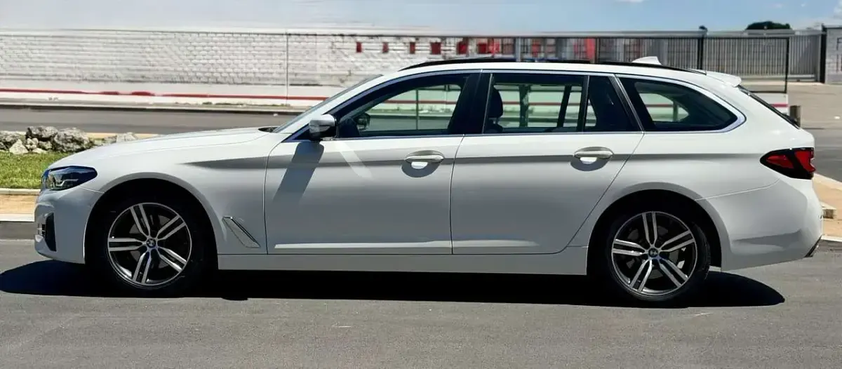 Usata BMW 520 Sport Line 190 CV (139 kW) 2020 Bianco Station wagon