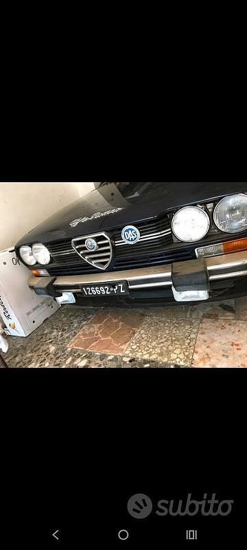 Usata Alfa Romeo 2000 1970 Blu Coupé