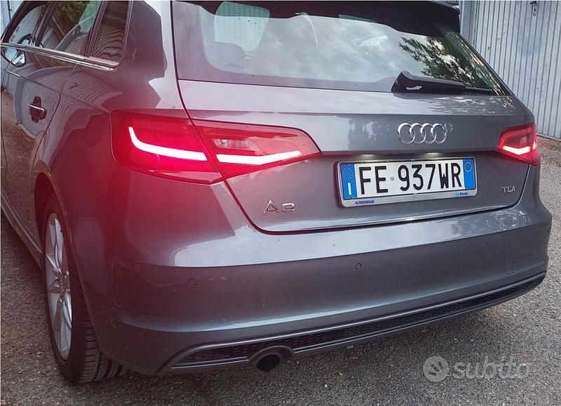 Usata Audi A3 S-Line 2016 Grigio Berlina