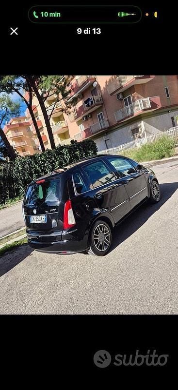 Usata Lancia Musa 90 CV (66 kW) 2008 Nero Monovolume