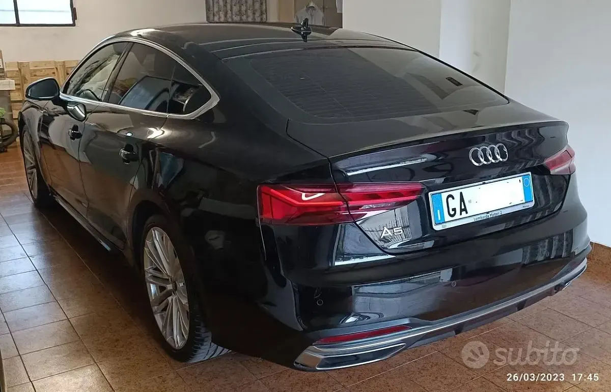 Usata Audi A5 S-Line 170 CV (125 kW) 2020 Nero Coupé