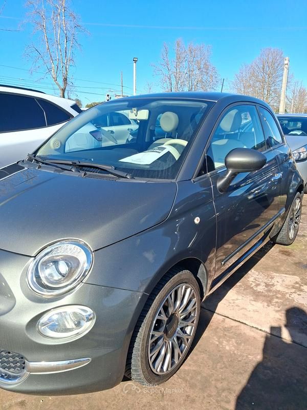 Usata Fiat 500 69 CV (50 kW) 2018 Gray Utilitaria