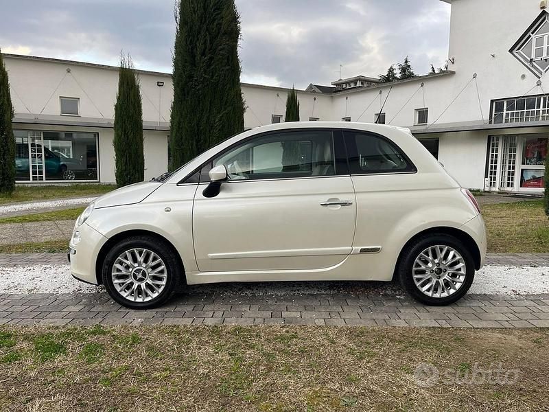 Usata Fiat 500 Pop 69 CV (50 kW) 2009 Bianco Cabrio