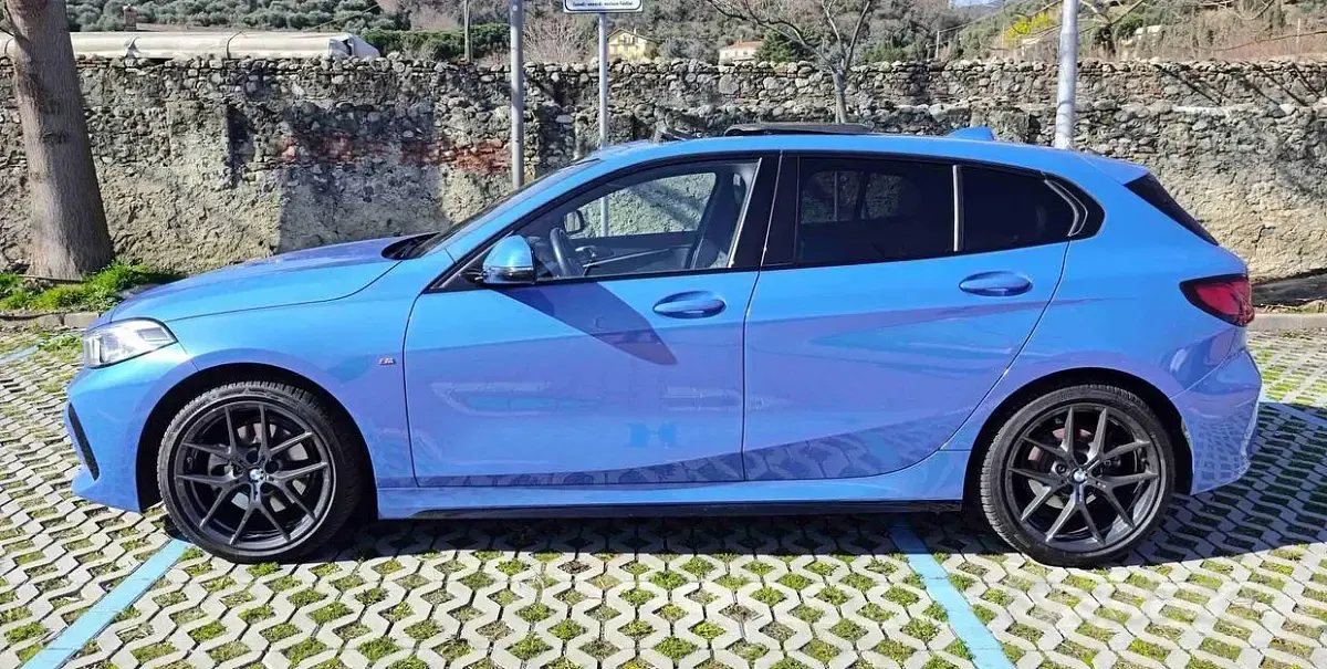 Usata BMW 118 M Sport 150 CV (110 kW) 2024 Blu Utilitaria