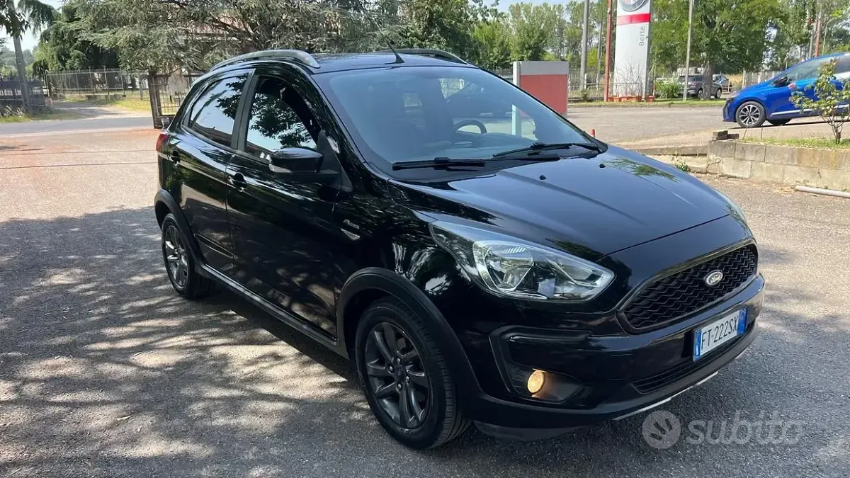 Usata Ford Ka Plus Active 86 CV (63 kW) 2019 Nero Utilitaria