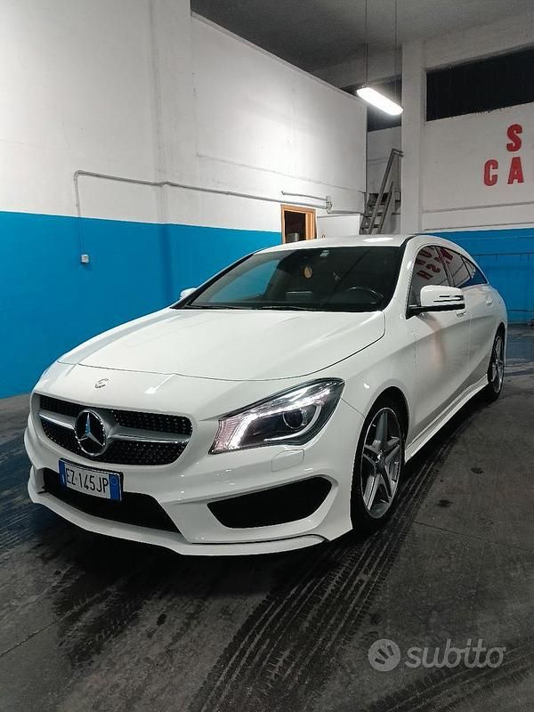 Usata Mercedes CLA200 2015 Bianco Coupé