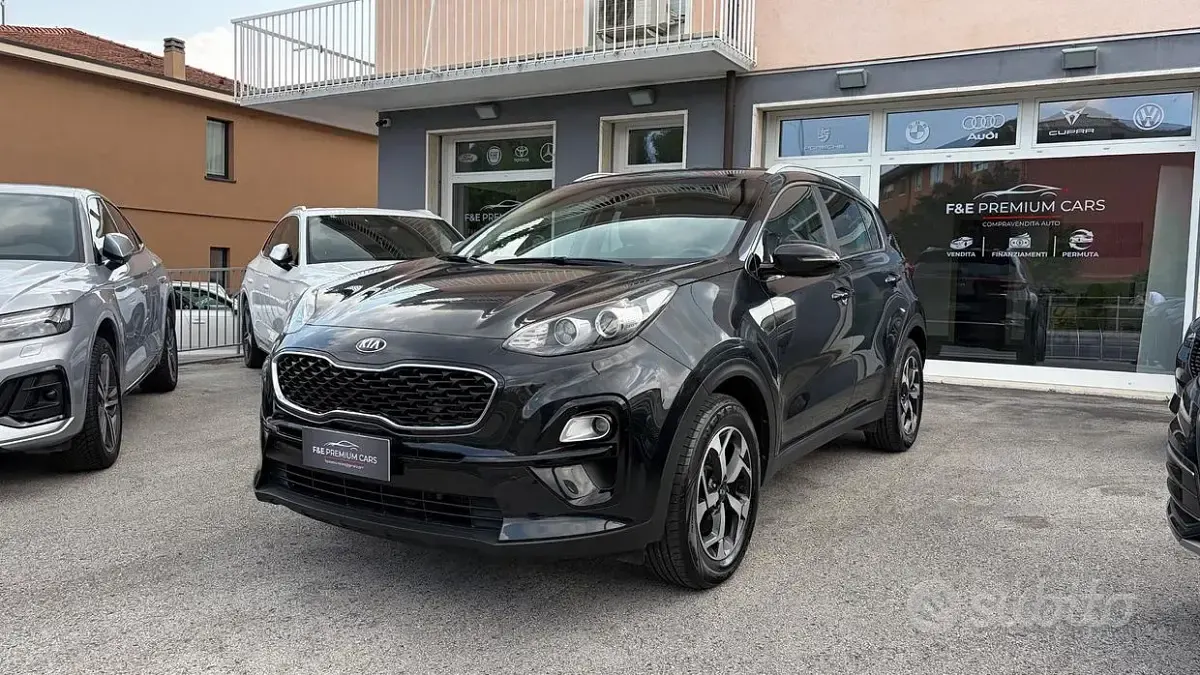 Usata Kia Sportage 115 CV (84 kW) 2019 Nero SUV