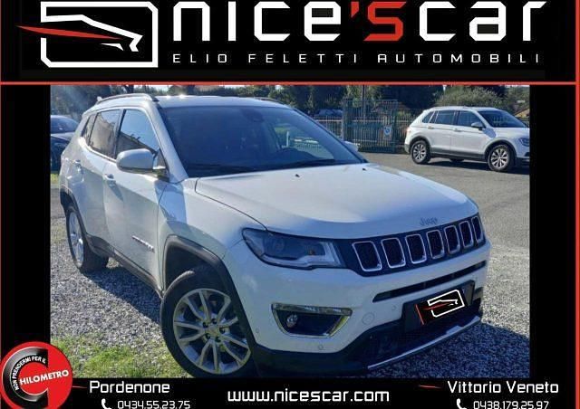 Bianco Usata 2021 Jeep Compass Limited SUV | 22.900 € (Buon prezzo) - Immagine 1/4