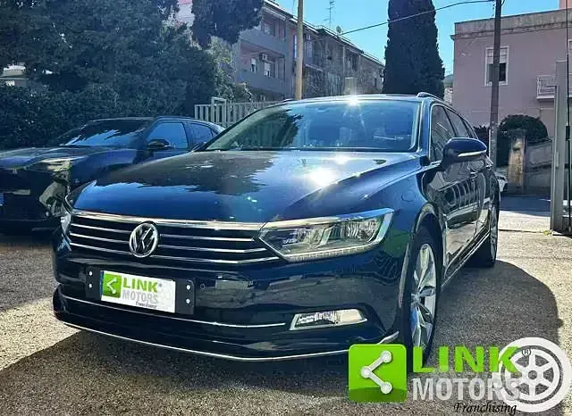 Usata VW Passat Business 120 CV (88 kW) 2018 Nero Station wagon
