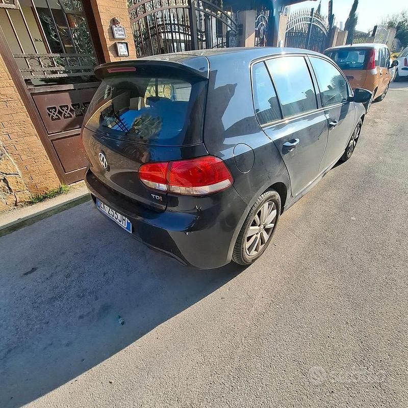 Usata VW Golf VI 2011 Nero Utilitaria