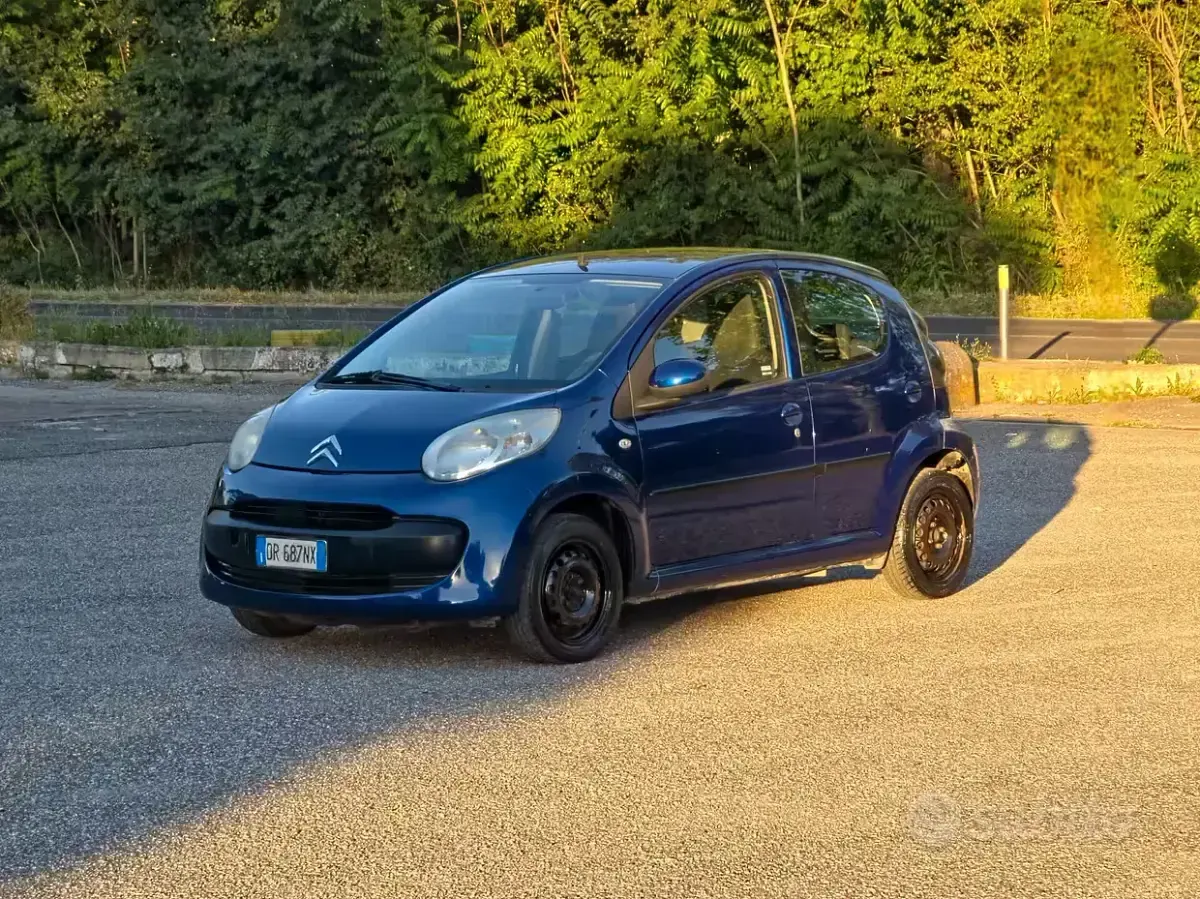 Usata Citroën C1 68 CV (50 kW) 2008 Blu Utilitaria