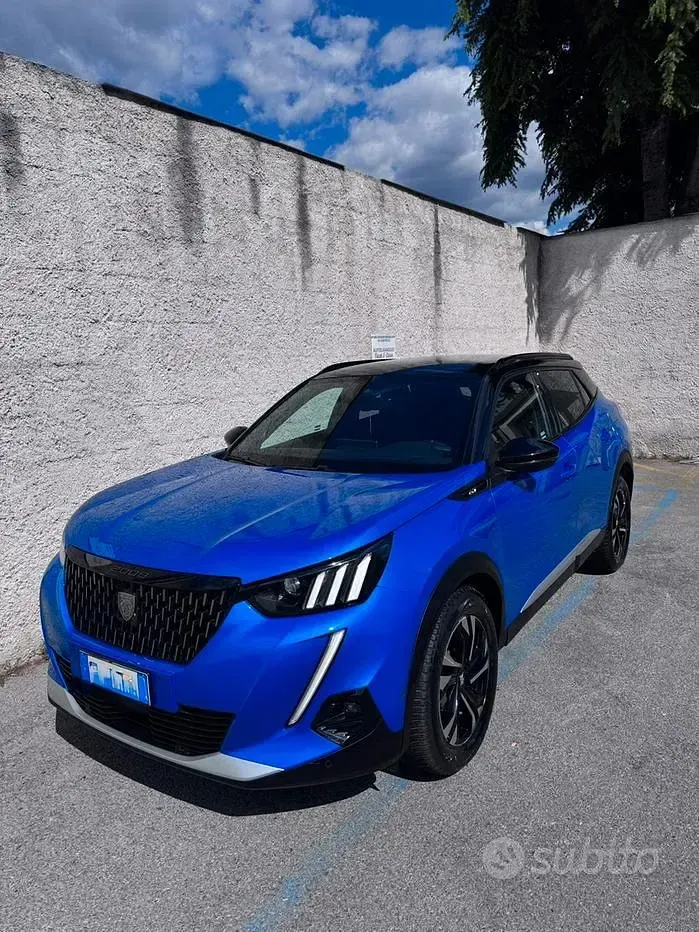 Usata Peugeot 2008 GTi 131 CV (96 kW) 2022 Blu SUV