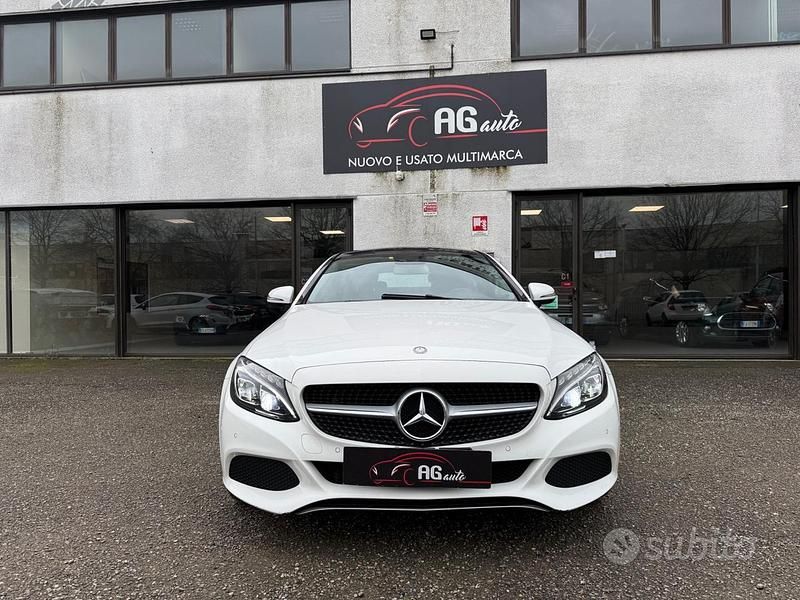 Usata Mercedes C250 204 CV (150 kW) 2016 Bianco Berlina