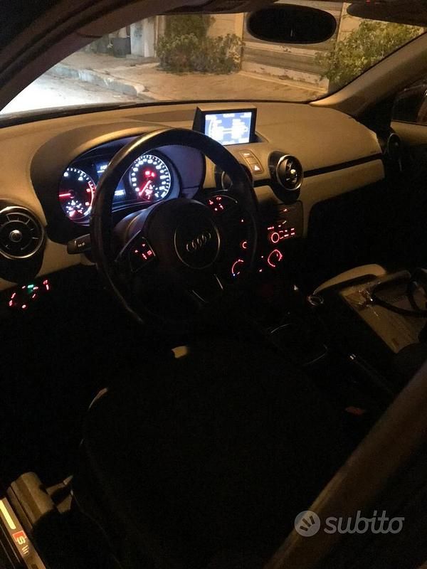 Usata Audi A1 S-Line 90 CV (66 kW) 2013 Nero Berlina