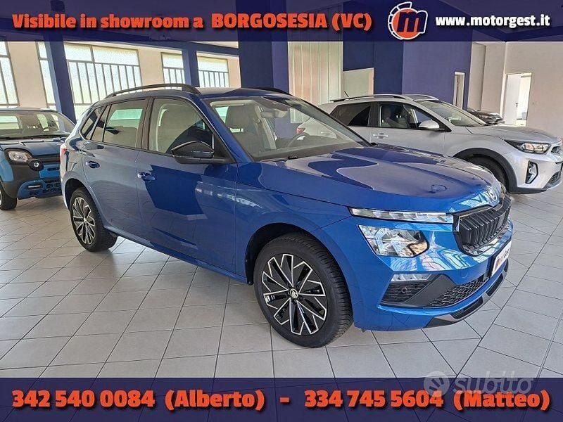 Blu Usata 2024 Skoda Kamiq SUV | 19.500 € (Super prezzo) - Immagine 1/4