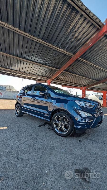Usata Ford Ecosport ST-Line 125 CV (91 kW) 2022 Blu SUV