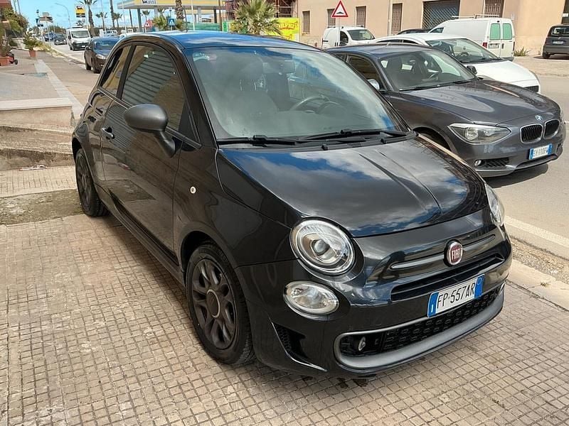 Usata Fiat 500 S 95 CV (69 kW) 2018 Nero Berlina