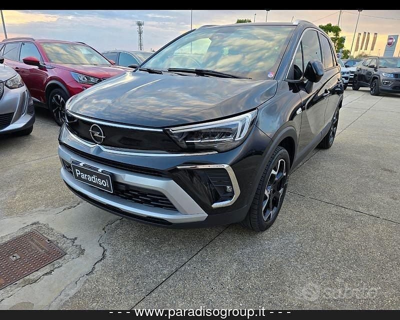 Usata Opel Crossland X Elegance 110 CV (80 kW) 2023 Nero SUV