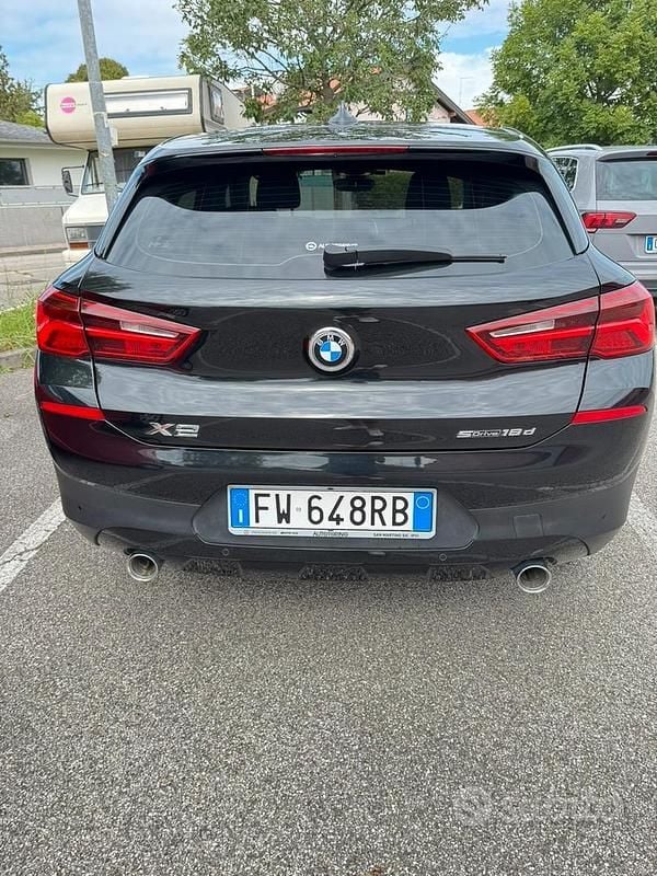 Usata BMW X2 Sport Line 150 CV (110 kW) 2019 Nero SUV