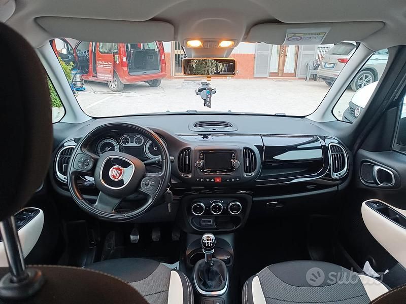 Usata Fiat 500L Trekking 120 CV (88 kW) 2017 Verde Monovolume