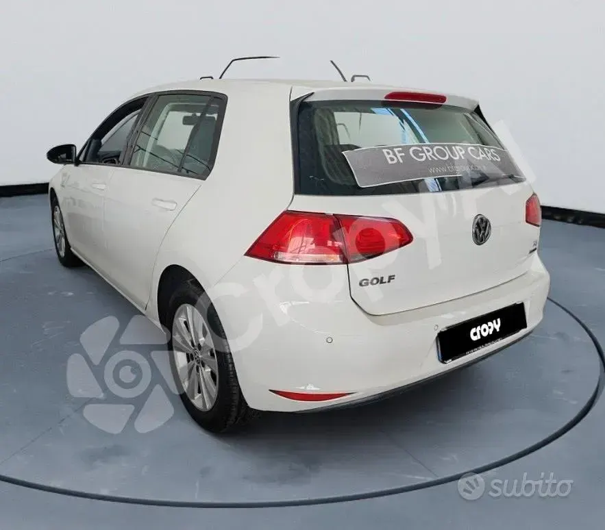 Usata VW Golf VII 110 CV (80 kW) 2015 Bianco Berlina