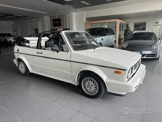 Usata VW Golf Cabriolet 110 CV (80 kW) 1982 Bianco Cabrio