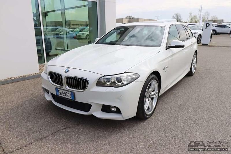 Usata BMW 530 M Sport 258 CV (189 kW) 2014 Bianco Station wagon